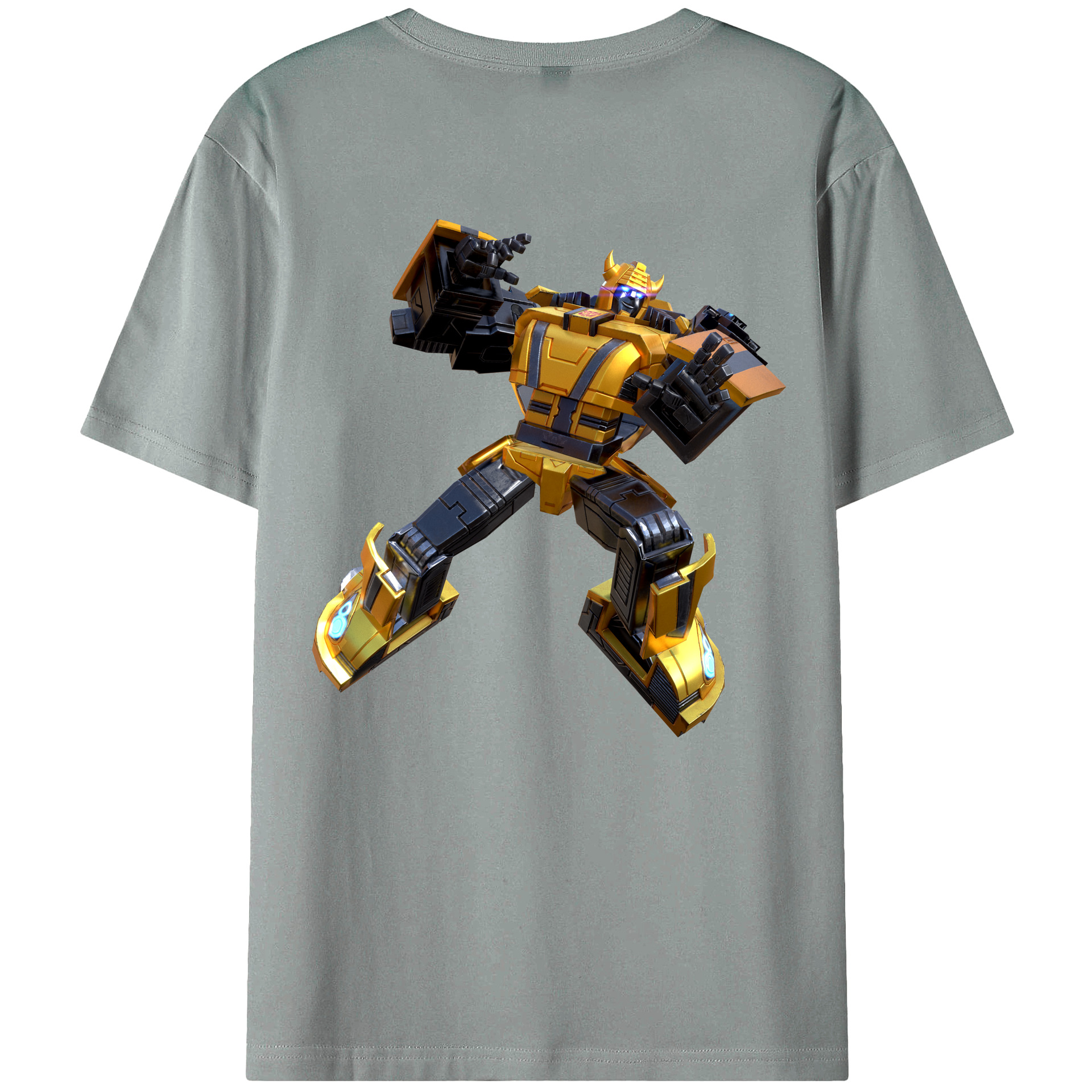 （画像用）  綿100％ メンズ半袖Tシャツ（バックプリント） 通気性